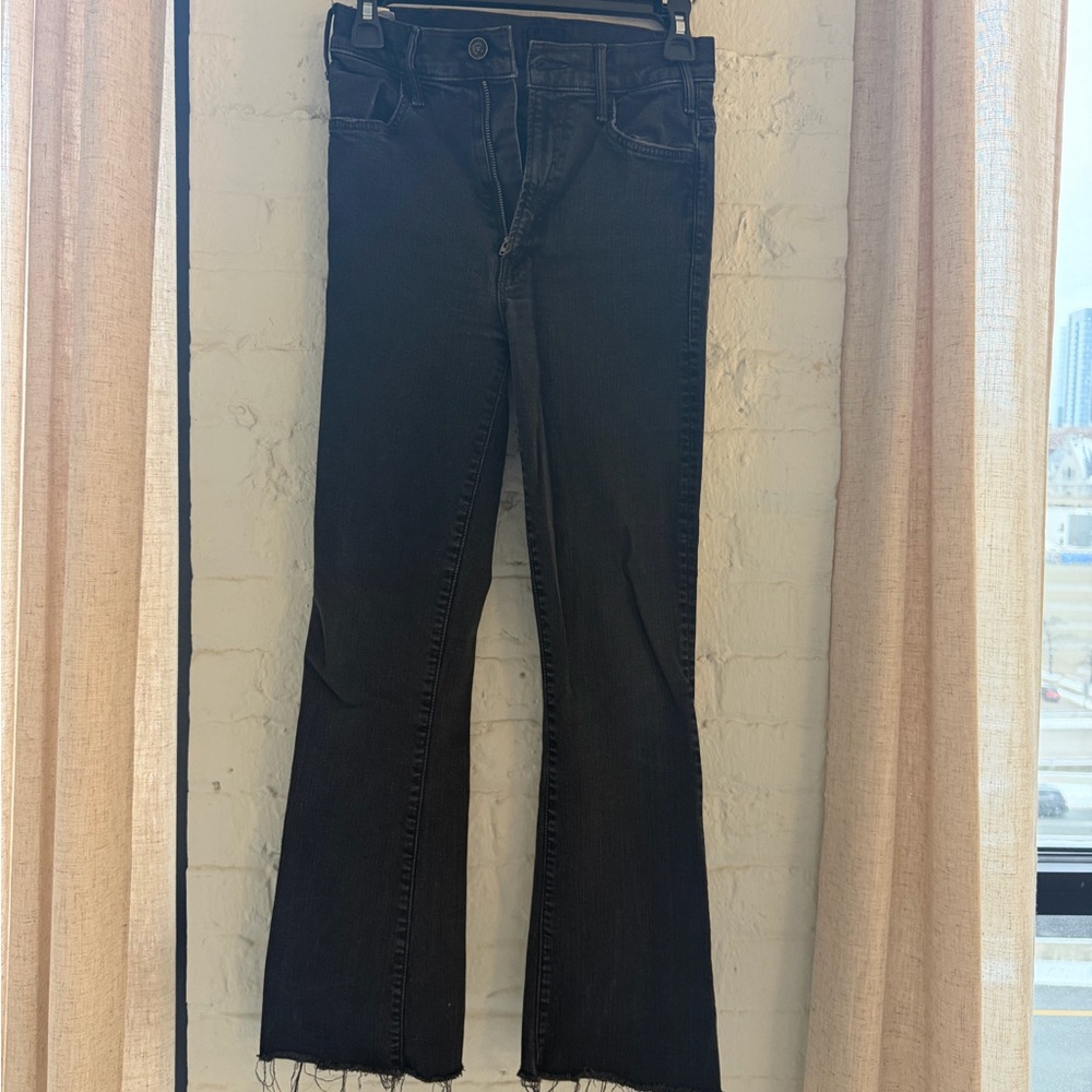 MOTHER Black Flare Women's Jeans